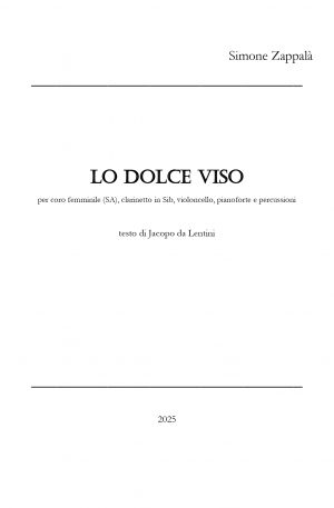 LO DOLCE VISO
