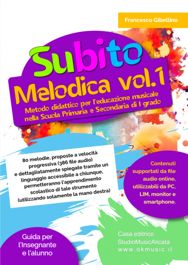 Subito melodica (diamonica) – Metodo per la Scuola Primaria e Secondaria di I grado