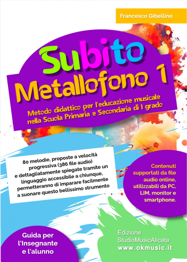 Subito Metallofono – Metodo per la Scuola Primaria e Secondaria di I grado