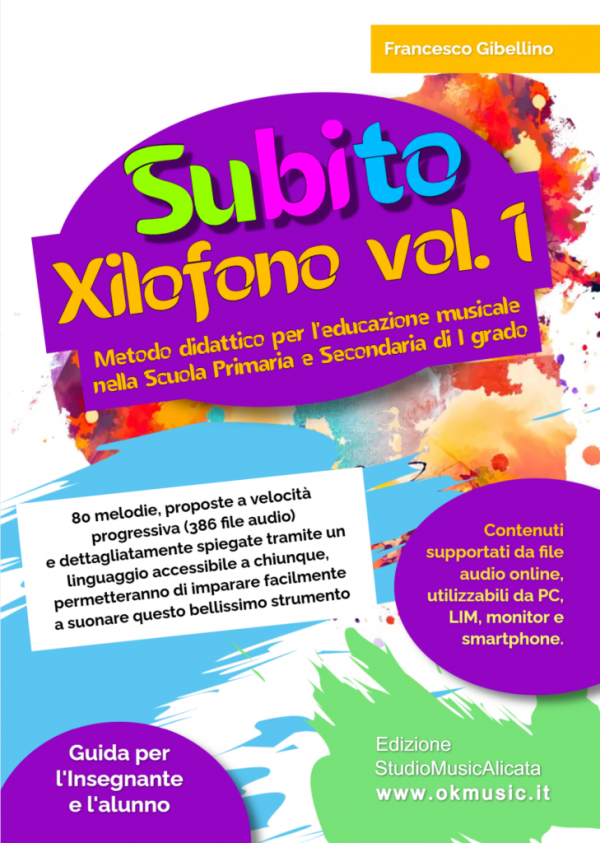 Subito Xilofono – Metodo per la Scuola Primaria e Secondaria di I grado